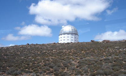 SALT observatory from afar.